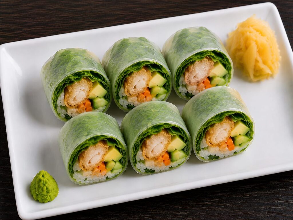 Printemps Tempura Avocat (6 Pcs)