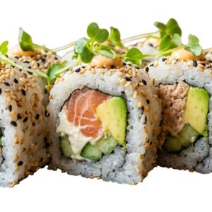 California Saumon Cheese Avocat (6 Pcs)