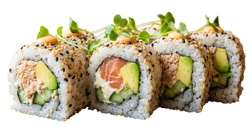 California Saumon Cheese Avocat (6 Pcs)
