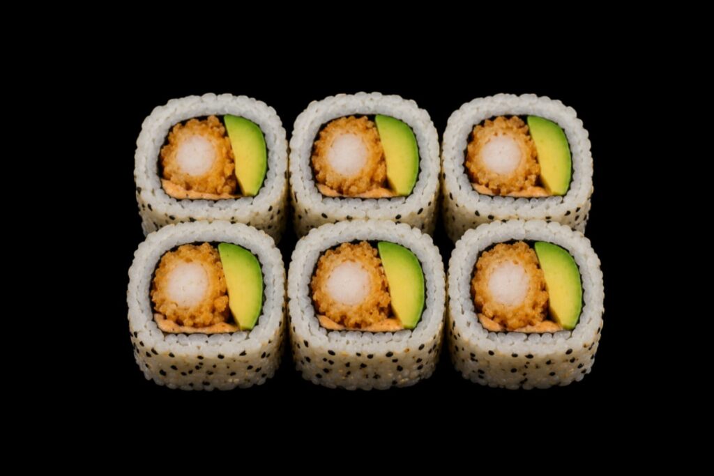 California Tempura Avocat ( 6 Pcs)