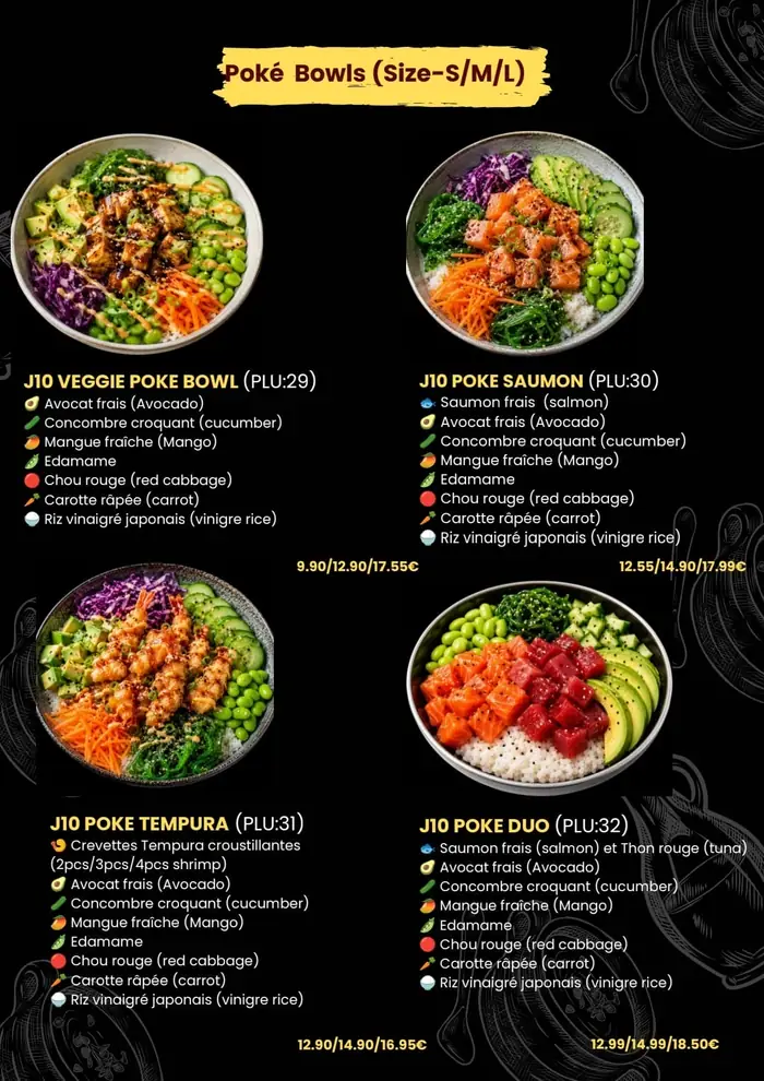 Poké Bowls