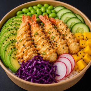 Poke Crispy Tempura